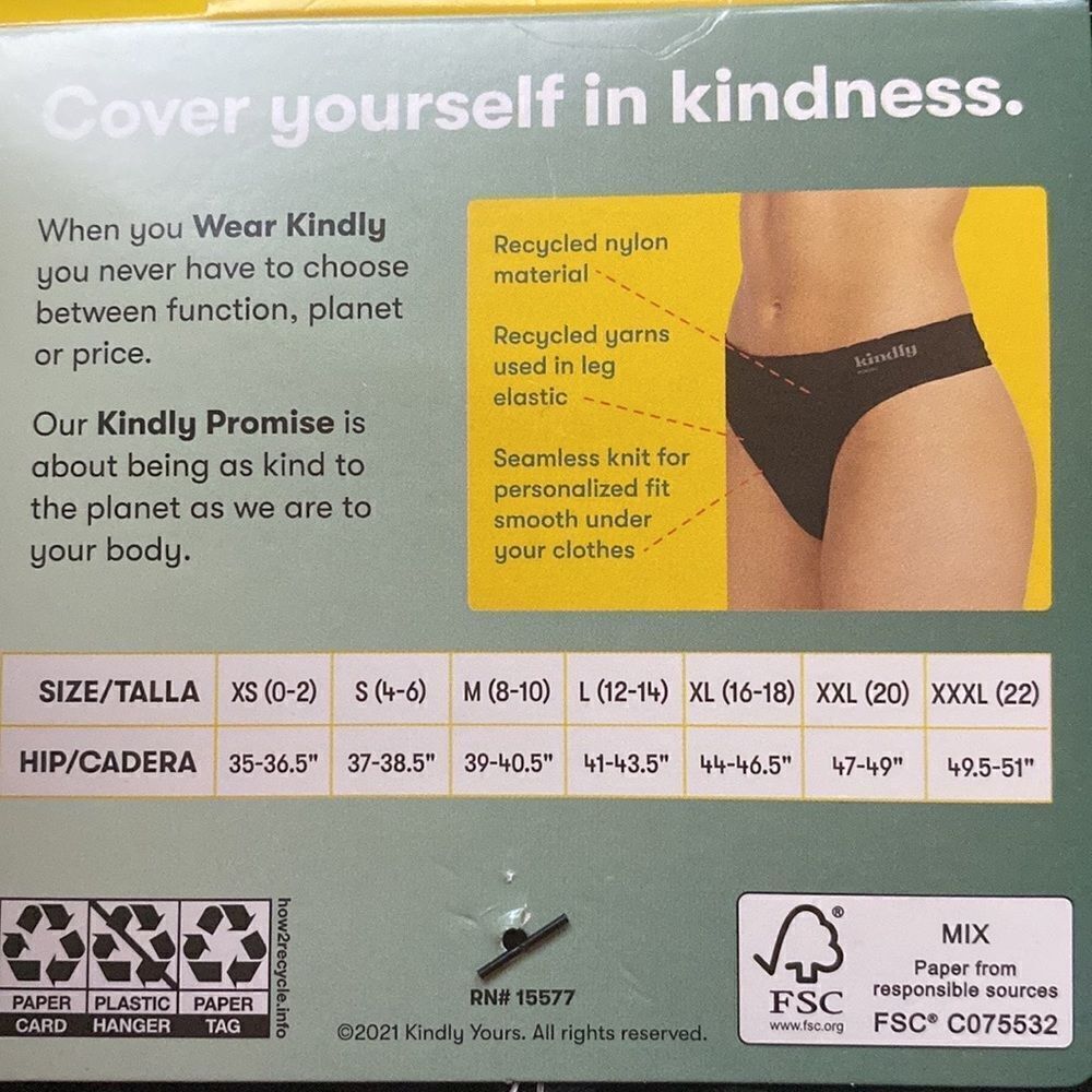 3 pack Seamless Thongs - Picture 10 of 10